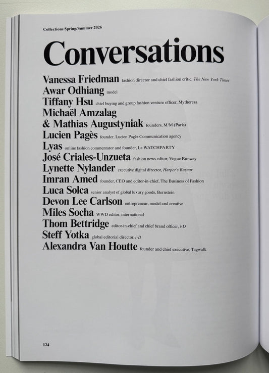 System Collections #2 S/S26