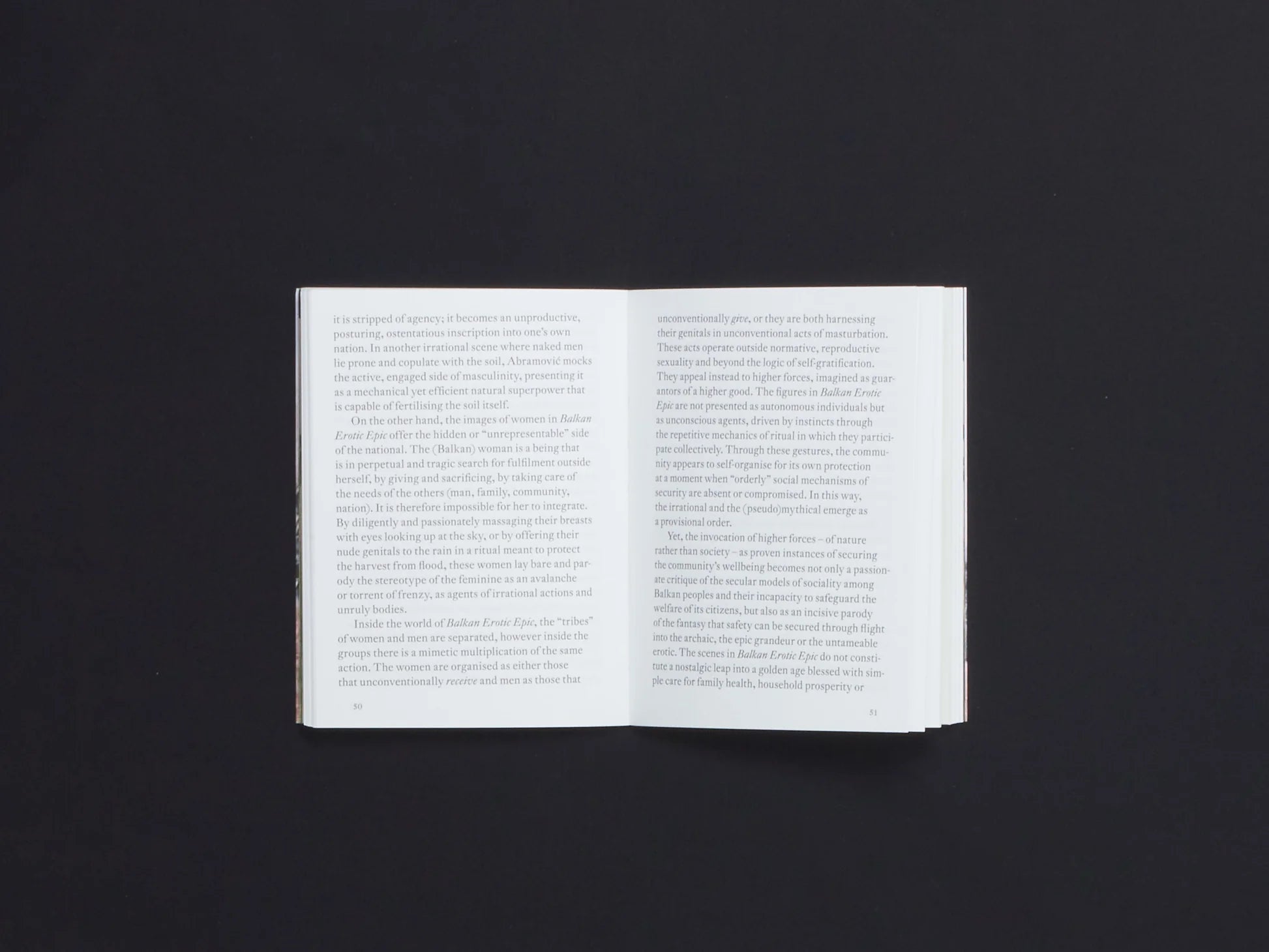 Marina Abramović: On the Erotic