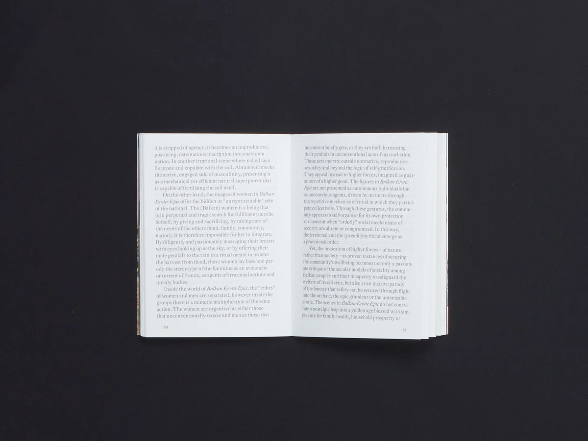 Marina Abramović: On the Erotic