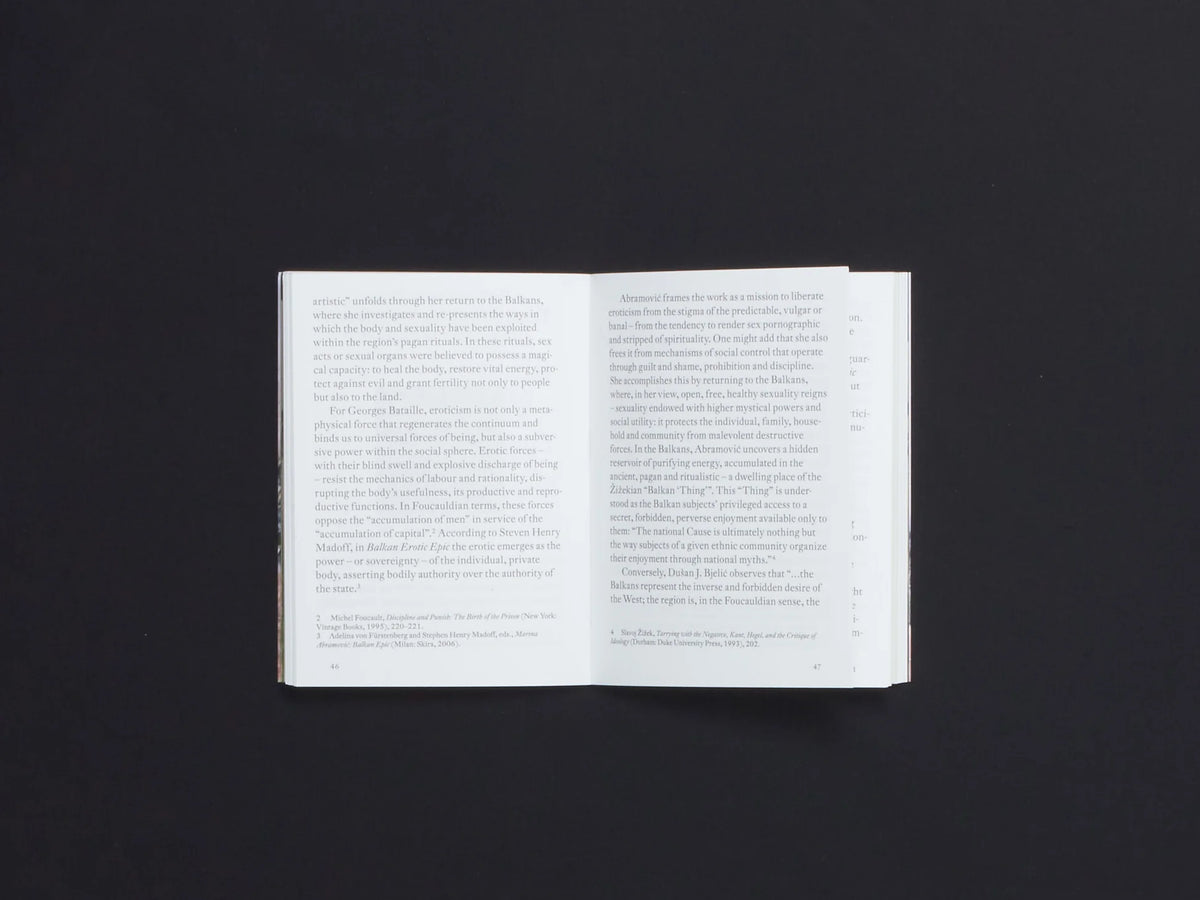 Marina Abramović: On the Erotic