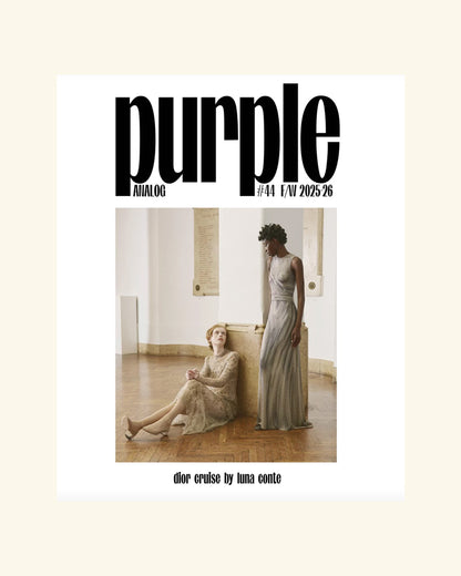 Purple Fashion,  #44 F/W25 The Analog Issue