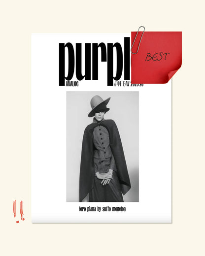 Purple Fashion,  #44 F/W25 The Analog Issue