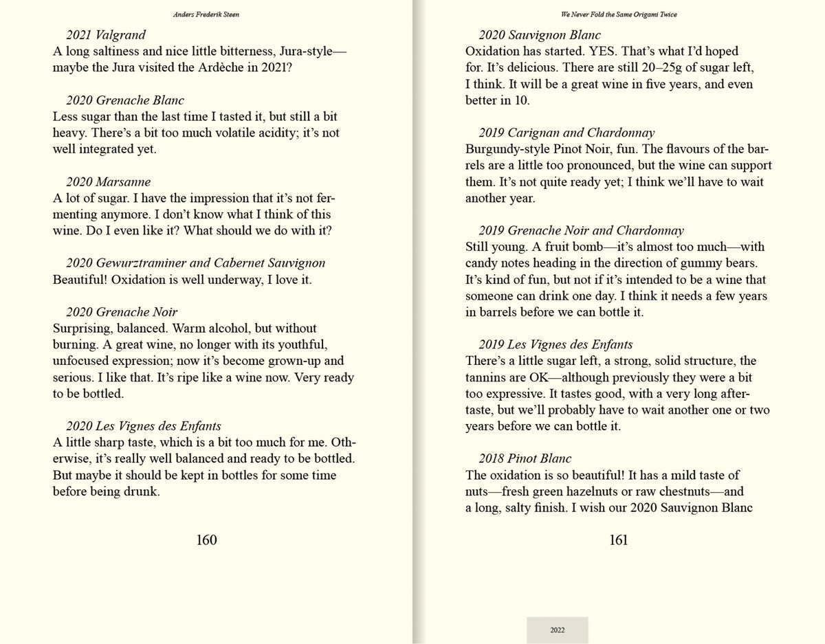 We Never Fold the Same Origami Twice, Anders Frederik Steen (Vol. II)