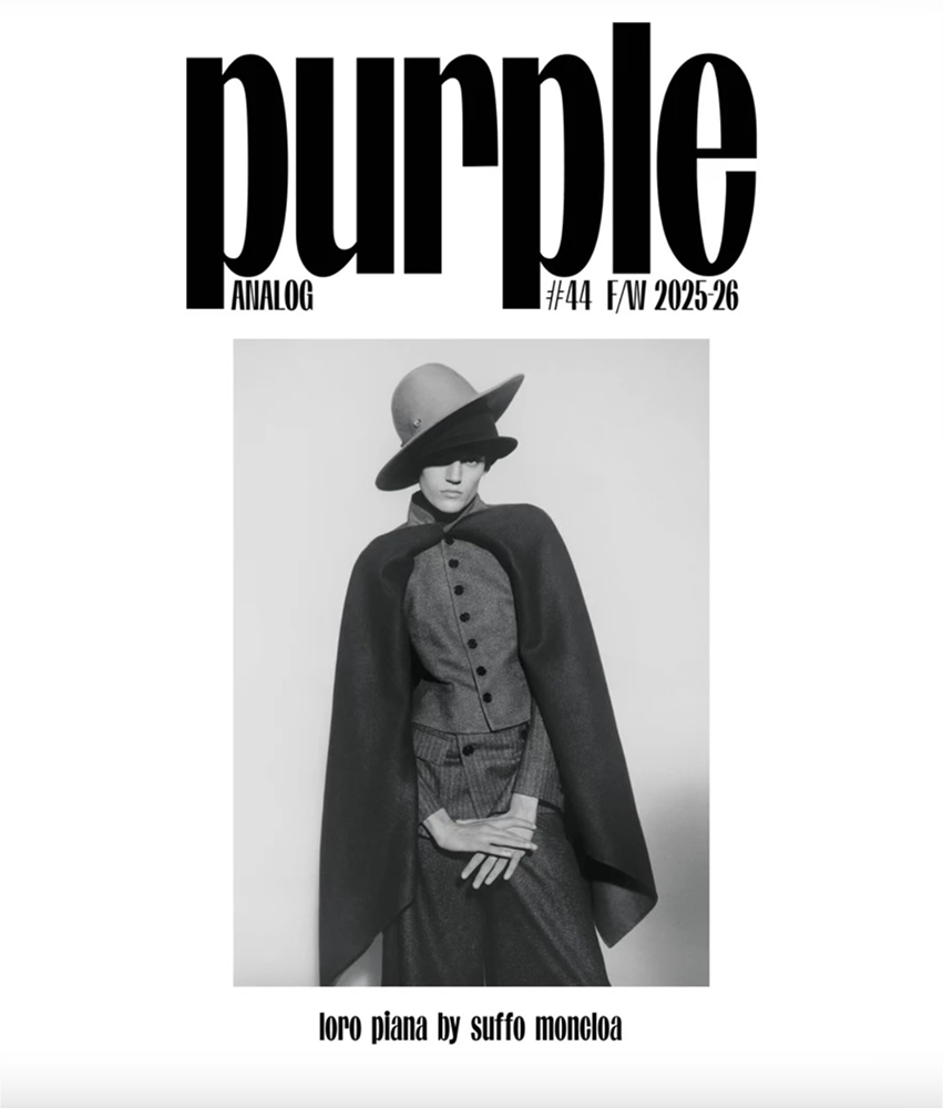 Purple Fashion,  #44 F/W25 The Analog Issue